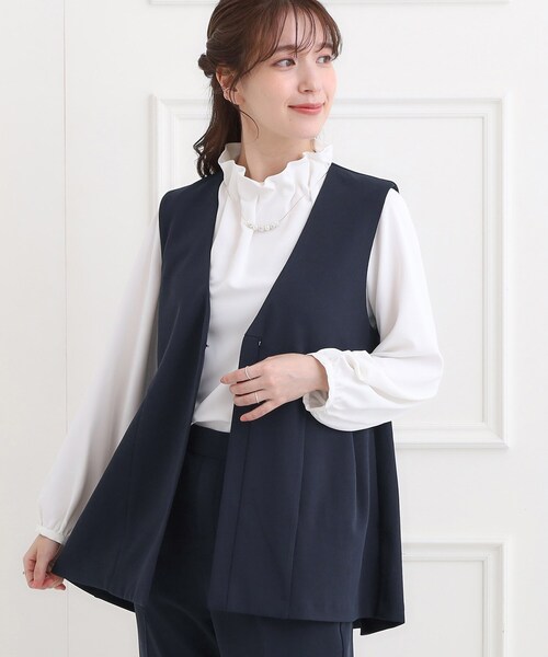 SHOO・LA・RUE（シューラルー） ベスト ジレ 入学式 卒業式 「洗濯機可