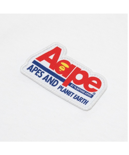 「AAPE BY A BATHING APE」 半袖Tシャツ LARGE ピンク メンズ_画像4