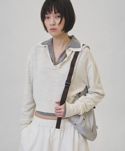 TODAYFUL ニット セーター Layered Polo Knit レディース : ZOZOTOWN