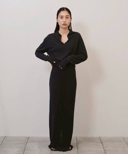 TODAYFUL ニット セーター Layered Polo Knit レディース : ZOZOTOWN