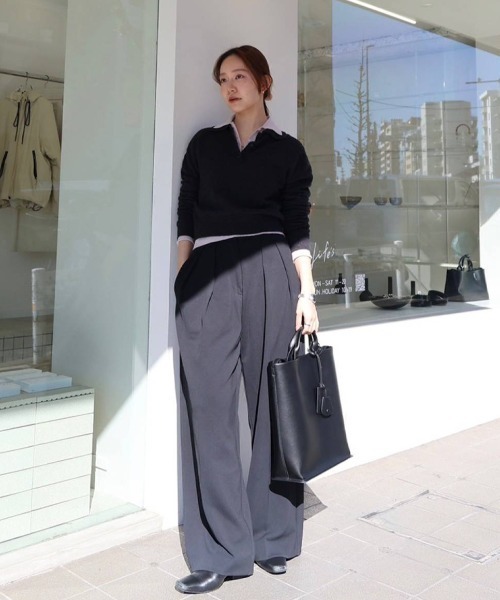 todayful Layered Polo Knit 新品未使用 Layered Polo Knit（ニット/セーター）｜TODAYFUL（トゥデイフル）の