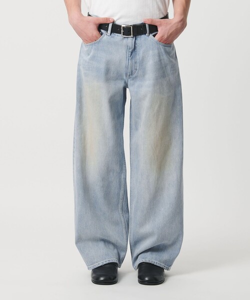 美品【定価18,920】monkey timeバギー パンツ monkey time BEAUTY＆YOUTH UNITED ARROWS ジーンズ デニム ローライズ