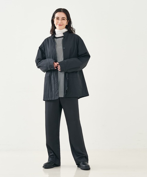 collex（コレックス） ブルゾン アウター ギャザージップアップ