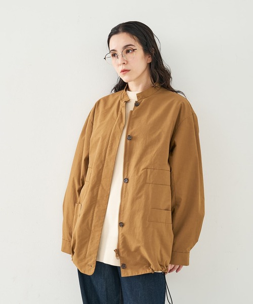 The CLASIK ベージュ ブルゾン　サイズ46 The CLASIK ベージュ ブルゾン サイズ46