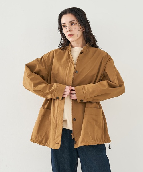 collex（コレックス） ブルゾン アウター ギャザージップアップ