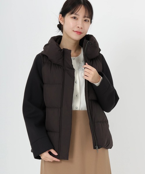 STRAWBERRY FIELDS ダウンコート STRAWBERRY-FIELDS（ストロベリーフィールズ） ダウンコート ダウン