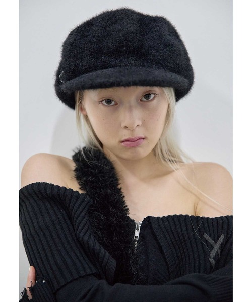 Heart Tattoo 帽子 キャスケット mohair like big casquette / モヘア