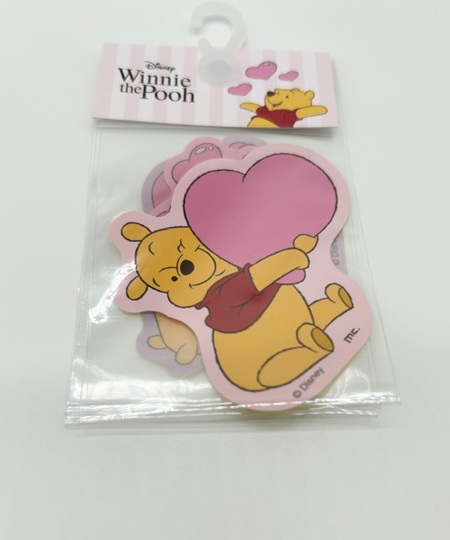 Disney（ディズニー） ステッカー くまのプーさん ハートシリーズ