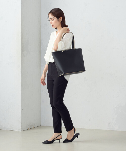 「MONO COMME CA」 トートバッグ FREE ライトベージュ レディース_画像2