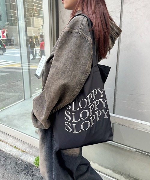 「WHO'S WHO gallery」 トートバッグ FREE チャコールグレー レディース_画像2