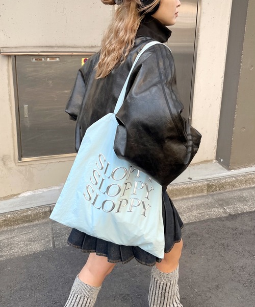 「WHO'S WHO gallery」 トートバッグ FREE チャコールグレー レディース_画像5