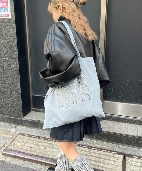 「WHO'S WHO gallery」 トートバッグ FREE チャコールグレー レディース_画像6