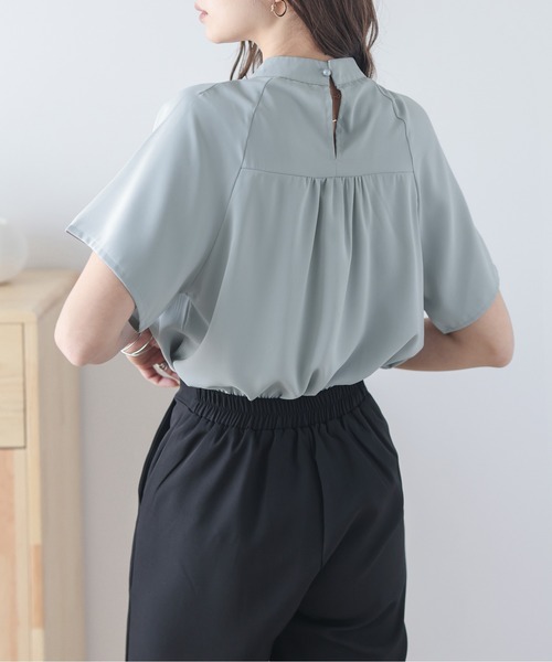 「SUGAR BISKET」 「La-gemme」半袖ブラウス フリー ベージュ レディース_画像8