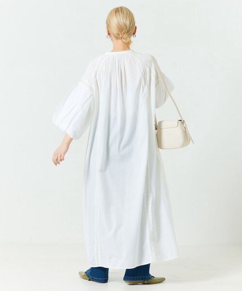 「FREAK'S STORE」 半袖ワンピース MEDIUM ブラック レディースの画像3