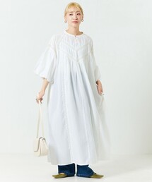「FREAK'S STORE」 半袖ワンピース MEDIUM ブラック レディースの画像5