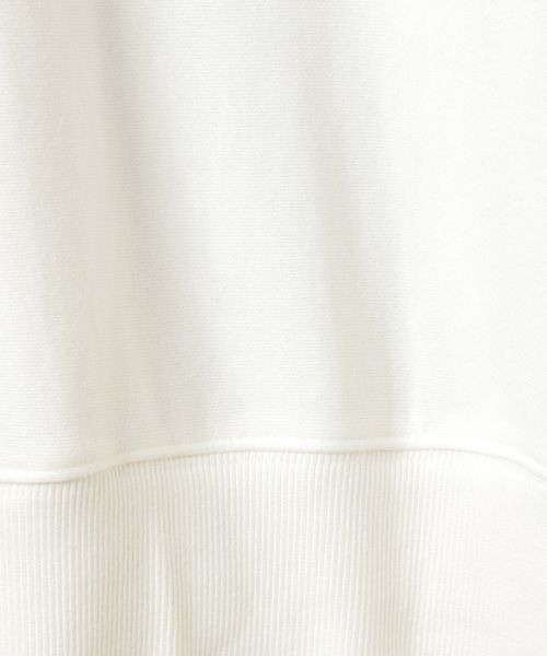 「JEANASIS」 スウェットカットソー FREE オフホワイト レディース_画像8