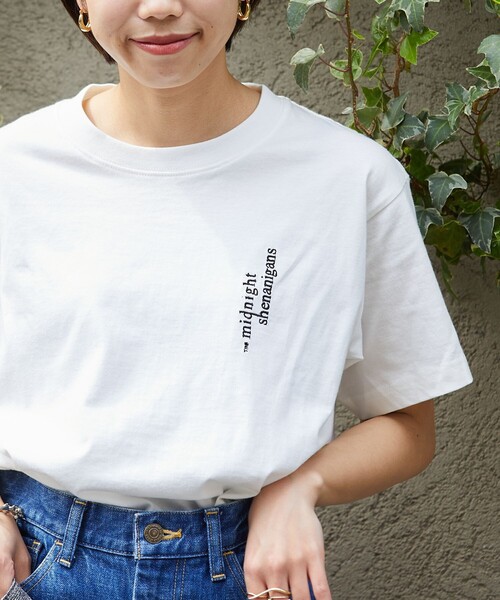 「Firsthand」 半袖カットソー ONE SIZE ホワイト レディース_画像4