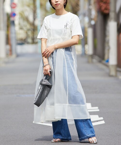 「Firsthand」 半袖カットソー ONE SIZE ホワイト レディース_画像8