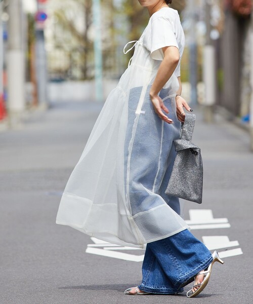 「Firsthand」 半袖カットソー ONE SIZE ホワイト レディース_画像9