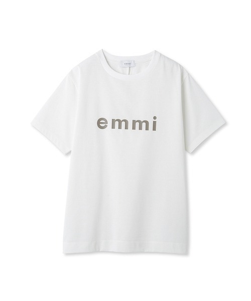 「emmi」 半袖Tシャツ FREE ホワイト レディース_画像2