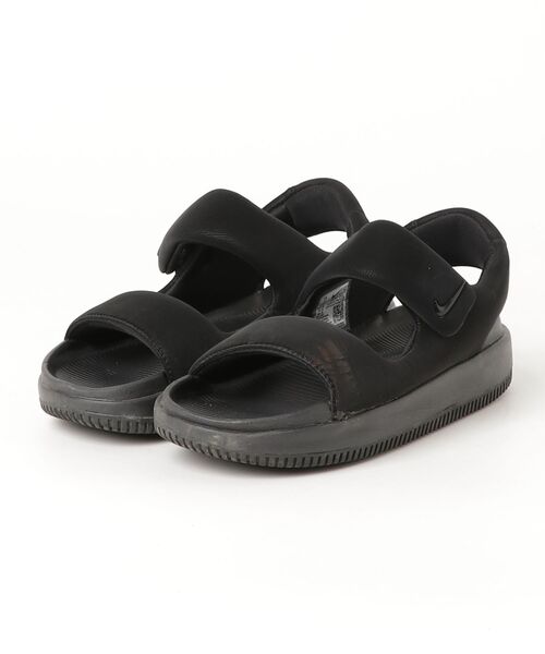 ナイキサンダル【値下げ！】 NIKE（ナイキ） フラットサンダル 24.0cm ブラック レディース