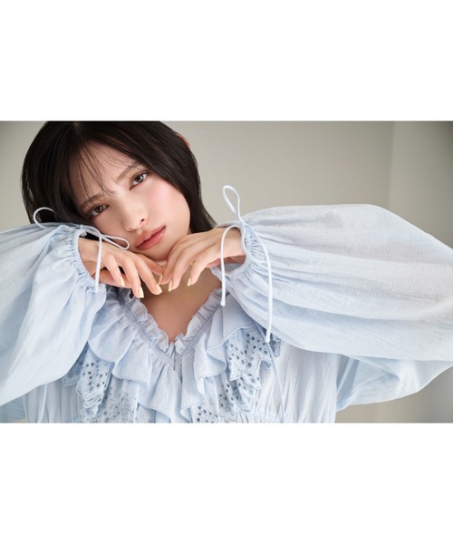 SNIDEL（スナイデル） コットンレースBOHOチュニック レディース
