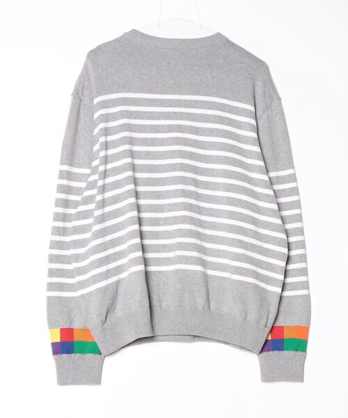 「DIGAWEL」 長袖ニット 2 グレー メンズ_画像2