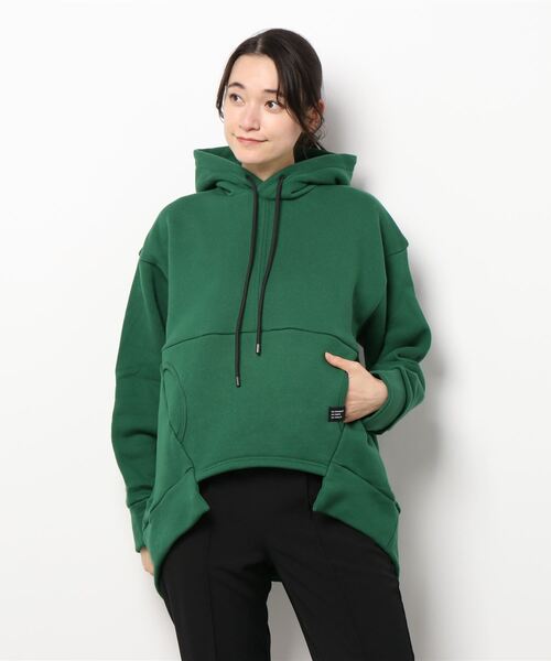 美品　アンスリード un3D. プルオーバーパーカー UN3D.（アンスリード） プルオーバーパーカー FREE ブラック