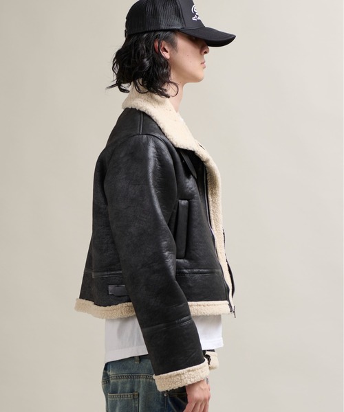CALIFORNIA OUTFITTERS ムートンジャケット ムートンコート 11C5 裏