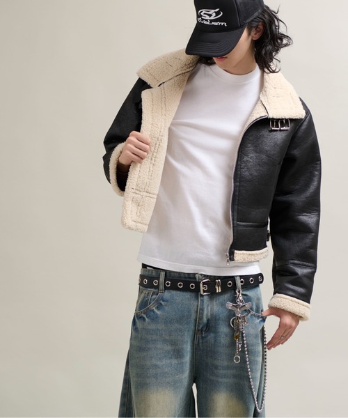CALIFORNIA OUTFITTERS ムートンジャケット ムートンコート 11C5 裏