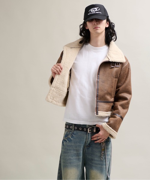 CALIFORNIA OUTFITTERS ムートンジャケット ムートンコート 11C5