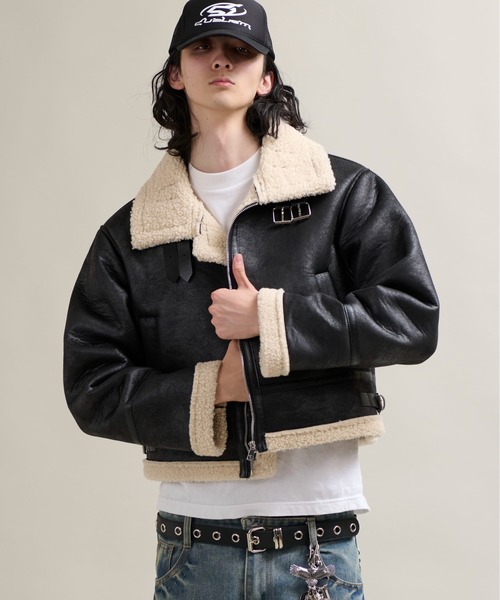 CALIFORNIA OUTFITTERS ムートンジャケット ムートンコート 11C5 裏