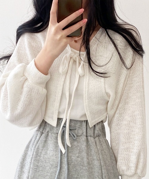 「Amulet」 カーディガン L グレー レディース_画像5