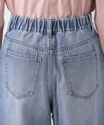 「GLOBAL WORK」 デニムパンツ SMALL グレー レディースの画像6