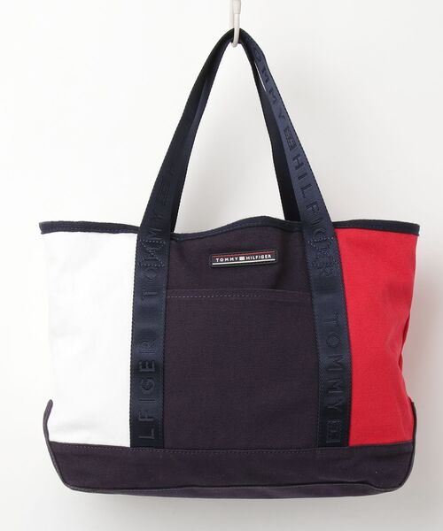 トミーヒルフィガー　トートバック　完売品 トミー ヒルフィガー TOMMY HILFIGER アイコニックトートバッグ