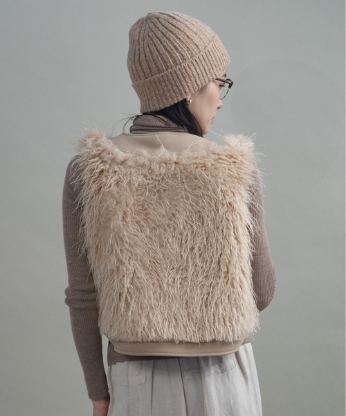 ベスト ジレ ファーショートベスト レディース : ZOZOTOWN Yahoo!店