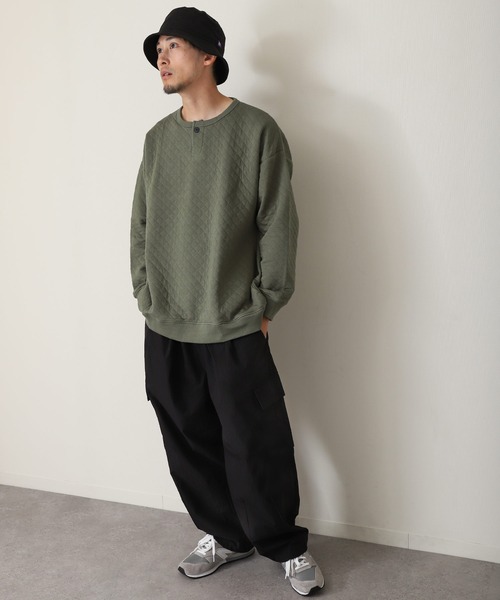 「ZIP FIVE」 「ROOTTHREE」カーゴパンツ LARGE カーキ メンズ_画像5