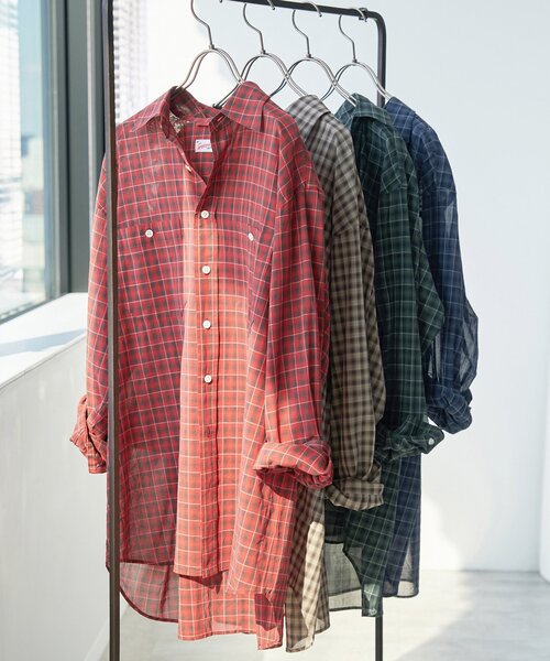 Spick & Span」 長袖シャツ - レッド レディース 楽天市場】チェック