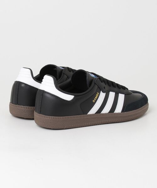 【こちらはご依頼ありました】adidas Sambaブラック×ホワイトスニーカー adidas（アディダス） サンバ ADV ブラック/ホワイト/ガム メンズ
