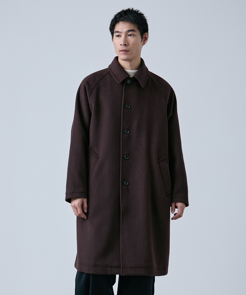 B.C STOCK（ベーセーストック） ステンカラーコート コート ビーバー