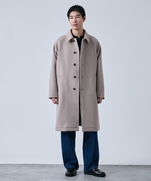 B.C STOCK（ベーセーストック） ステンカラーコート コート ビーバー