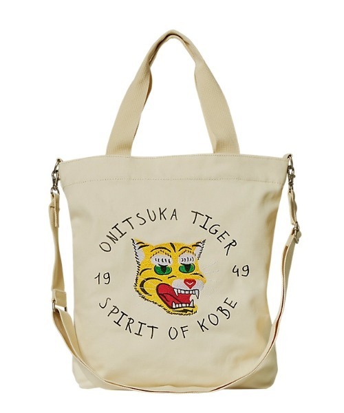 Onitsuka Tiger（オニツカタイガー） 2WAYバッグ OS オフホワイト