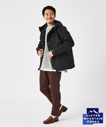 「B.C STOCK」 「INHERIT」マウンテンパーカー MEDIUM ブラック メンズの画像2