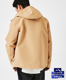 「B.C STOCK」 「INHERIT」マウンテンパーカー MEDIUM ブラック メンズの画像4