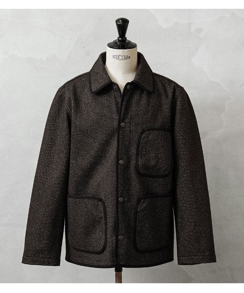 カバーオール HOUSTON / ヒューストン 51565 BEACH CLOTH JACKET / ビーチクロスジャケット メンズ レディースの画像