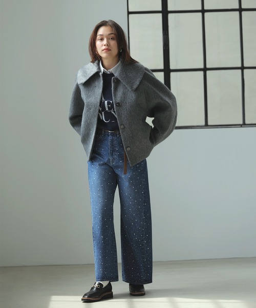 「VIS」 ジャケット S ブラック レディース_画像2