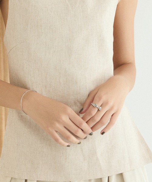 「CENE」 リング #9 シルバー レディース_画像8
