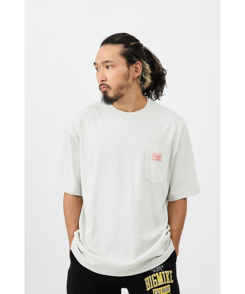 「BIG MIKE」 半袖Tシャツ MEDIUM ブラック メンズ_画像7