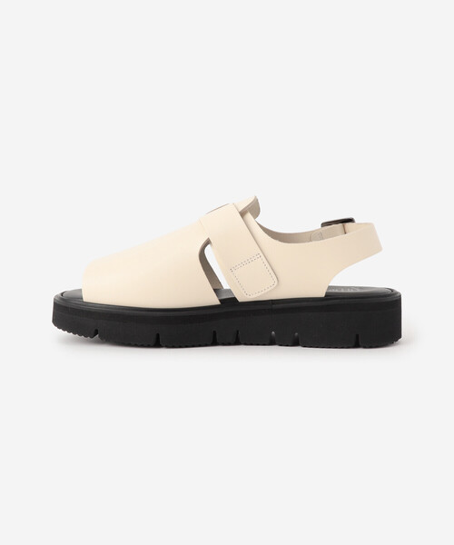 「BEAUTIFUL SHOES」 フラットサンダル 23.5 ブラック レディース_画像3