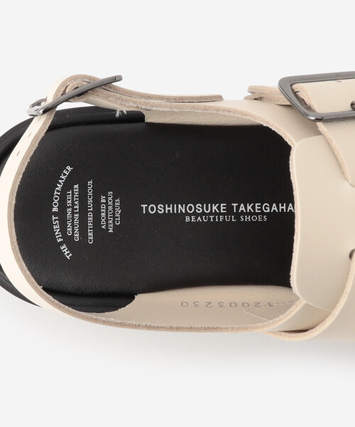 「BEAUTIFUL SHOES」 フラットサンダル 23.5 ブラック レディース_画像7